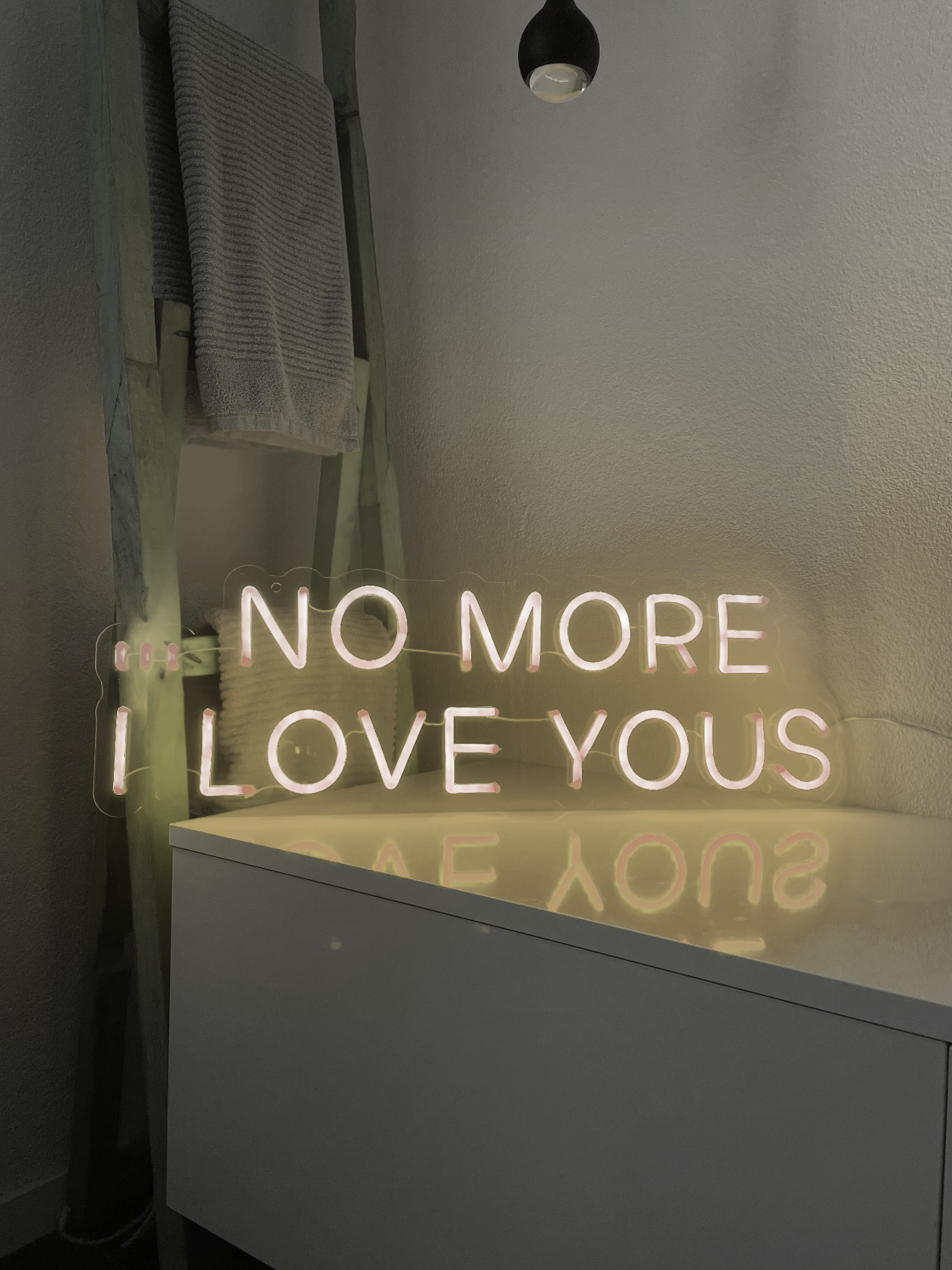 No more I love yous