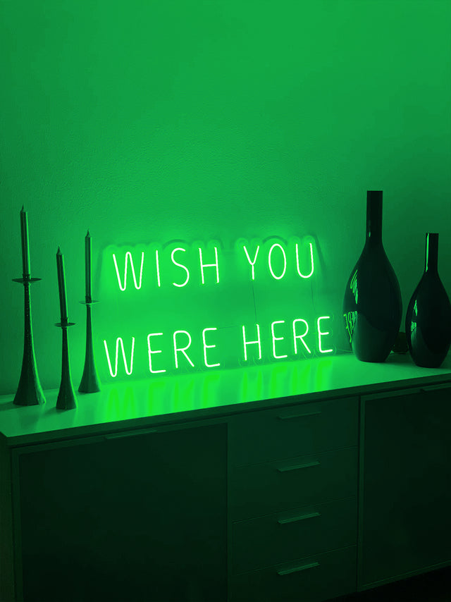 Wish you were here